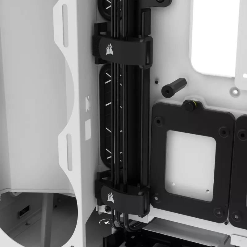 CORSAIR iCUE 5000X RGB - Tempered Glass Mid-Tower ATX PC Smart Case - wit