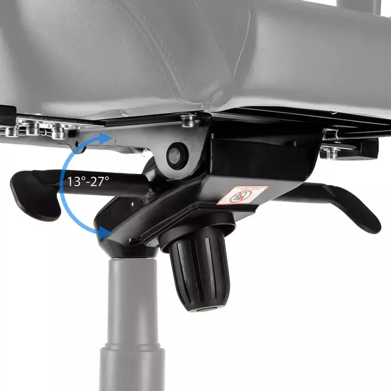 noblechairs EPIC NBL-PU-BLU-002 gamingstoel, zwart/blauw