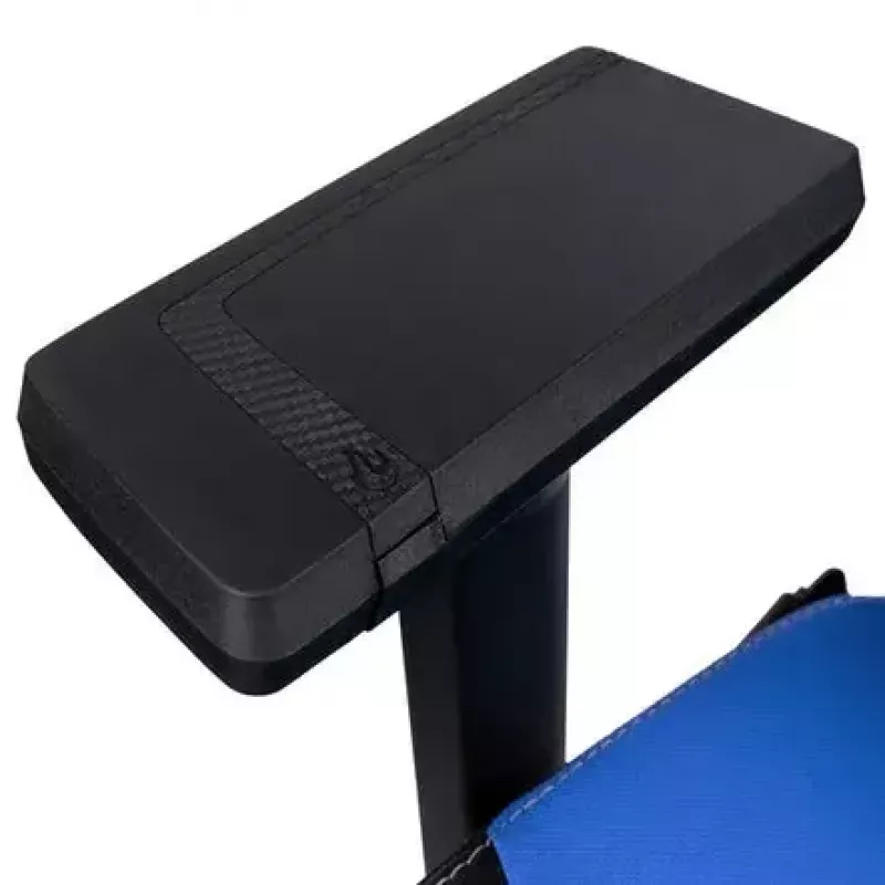 Nitro Concepts X1000 NC-X1000-BB pc-gamestoel, gestoffeerde zitting, zwart/blauw (Galactic Blue)