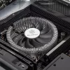 SilverStone SST-NT07-1700 low-profile CPU-luchtkoeler, 80 mm, 1500–3600 tpm, zwart
