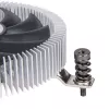 SilverStone SST-NT07-1700 low-profile CPU-luchtkoeler, 80 mm, 1500–3600 tpm, zwart