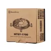 SilverStone SST-NT07-1700 low-profile CPU-luchtkoeler, 80 mm, 1500–3600 tpm, zwart