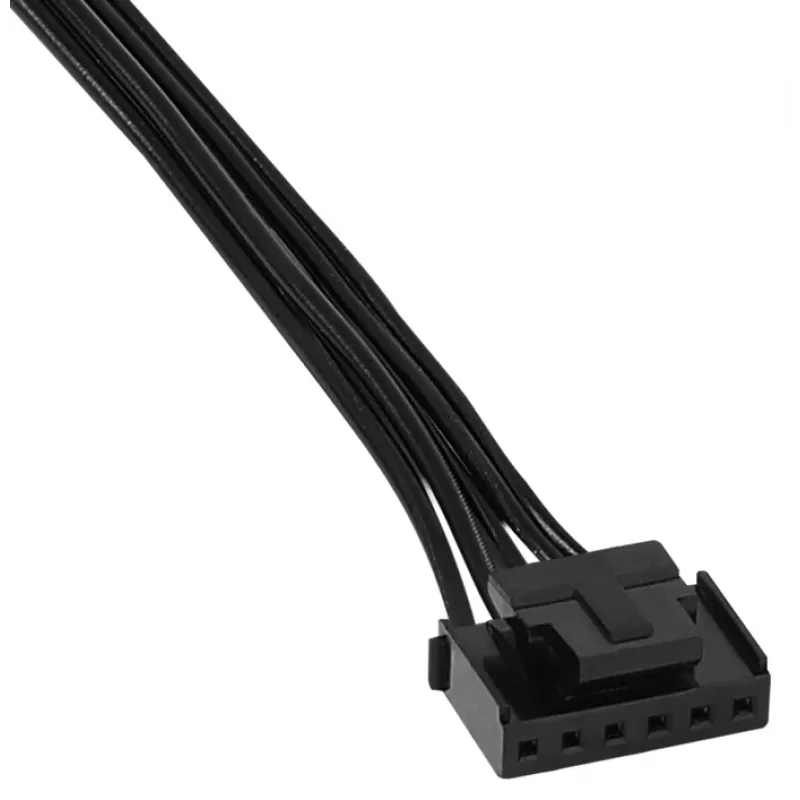 Aerocool ASTRO24 dual fan pc 12cm ARGB LED antivibratie-ondersteuning zwart