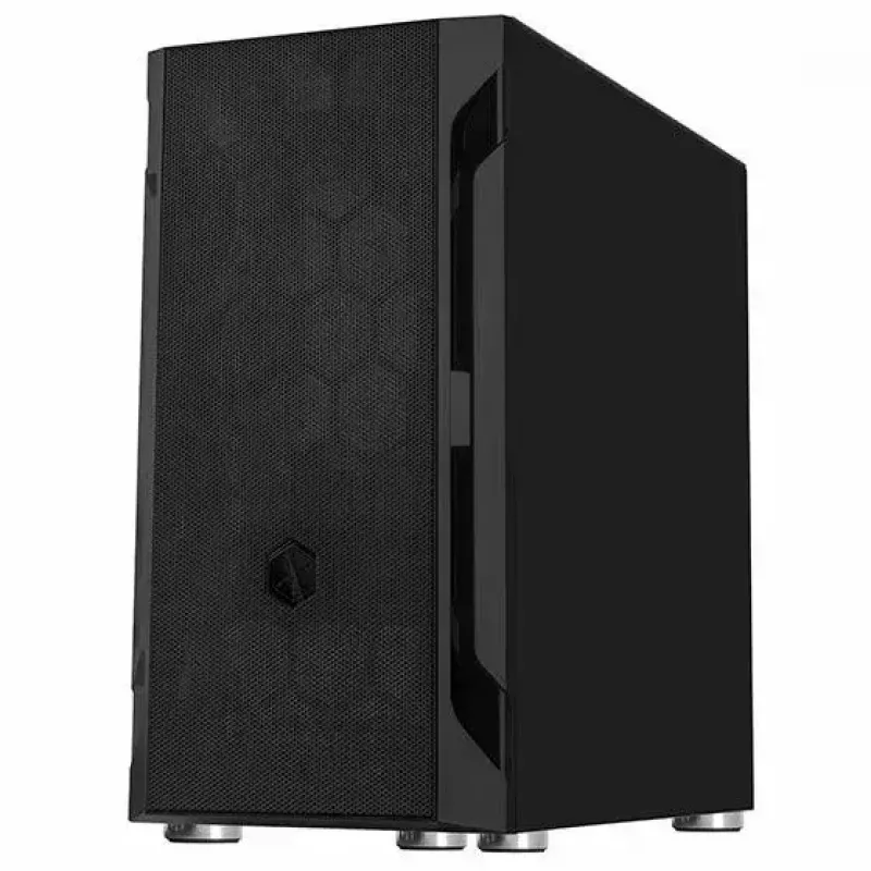 Silverstone FARA H1M micro tower pc-behuizing zwart