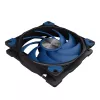 Ventilator Akasa ALUCIA SC processorkoeler 14 cm zwart blauw hydrodynamisch glijlager