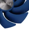 Ventilator Akasa ALUCIA SC processorkoeler 14 cm zwart blauw hydrodynamisch glijlager