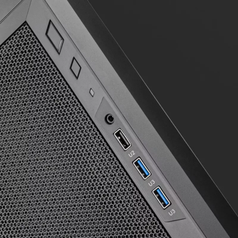 PC-behuizing Silverstone FARA 311 micro ATX, zwart