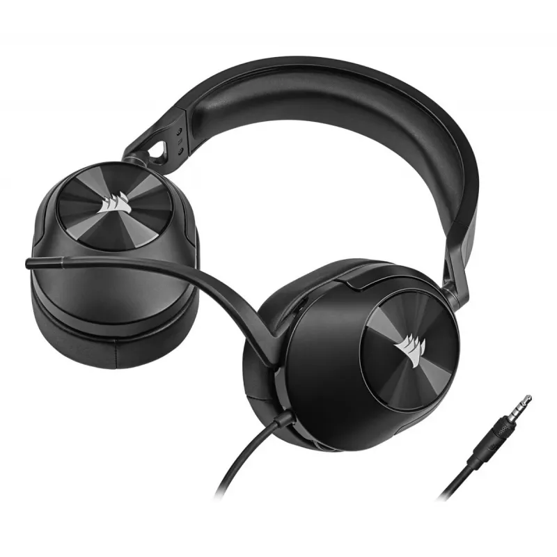 CORSAIR gaming-headset Hs55 – 3,5 mm – stereo – carbon