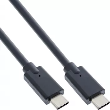 USB 3.2 Gen.2x2 kabel InLine 35706A 0,5 m USB-C stekker/stekker zwart