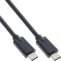 USB 3.2 Gen.2x2 kabel InLine 35706A 0,5 m USB-C stekker/stekker zwart