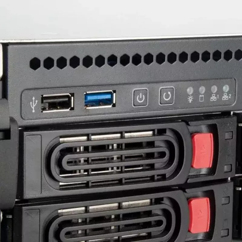 SilverStone SST-RM43-320-RS 4U rackserverbehuizing, E-ATX / SSI EEB, 20x 3,5″ SATA/SAS Hot-Swap, zwart