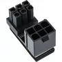 InLine Power-adapter intern 180° ATX 6-pins stekker bus zwart 26636E