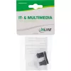 InLine Power-adapter intern 180° ATX 6-pins stekker bus zwart 26636E