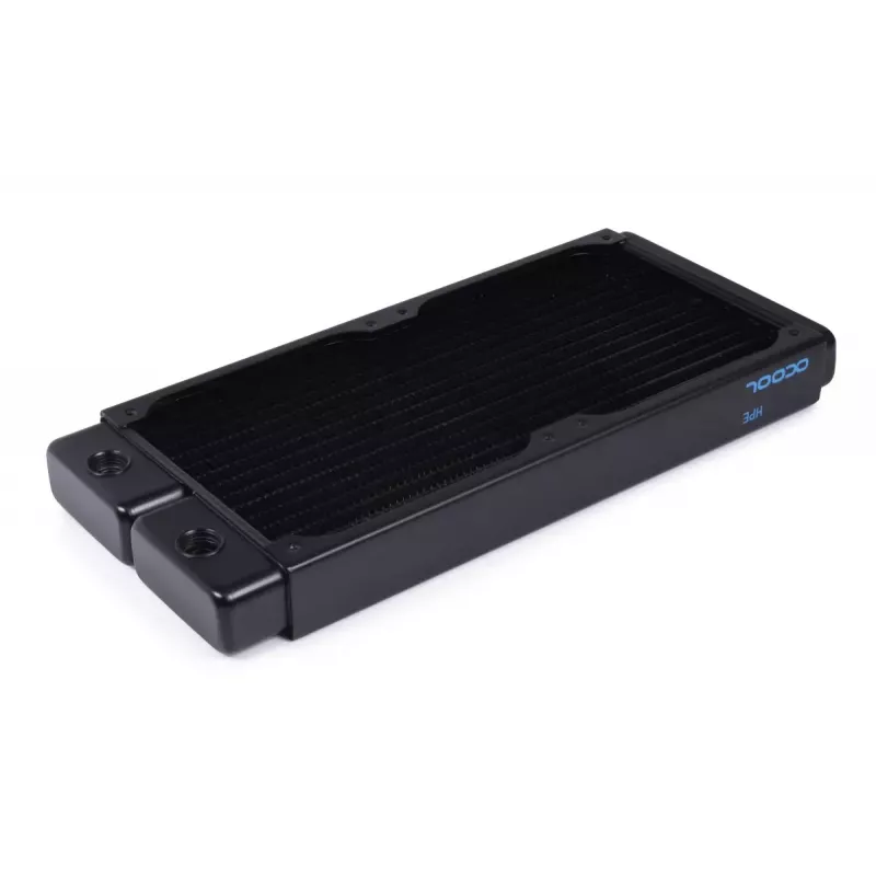 Alphacool NexXxoS HPE-30 14376 volledig koperen radiator van 240 mm, zwart
