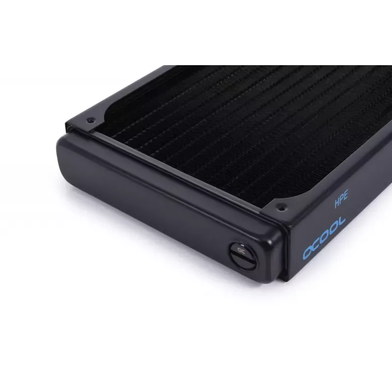 Alphacool NexXxoS HPE-30 14376 volledig koperen radiator van 240 mm, zwart