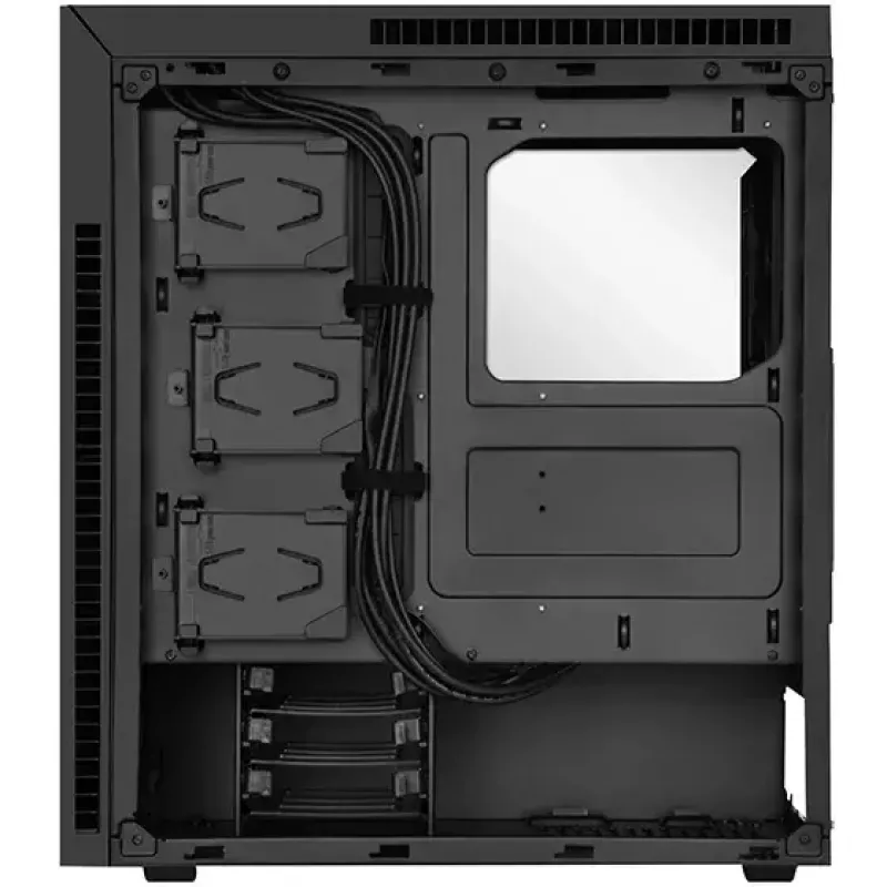PC-behuizing Silverstone SST-KL07B-E tower zwart
