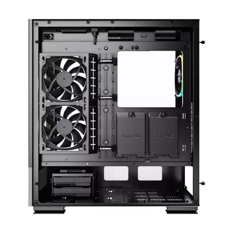 PC-behuizing Montech SKY TWO midi tower zwart