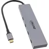 InLine USB 3.2 Gen.2 hub (10 Gb/s), 4 poorten USB-C, OTG, aluminium behuizing