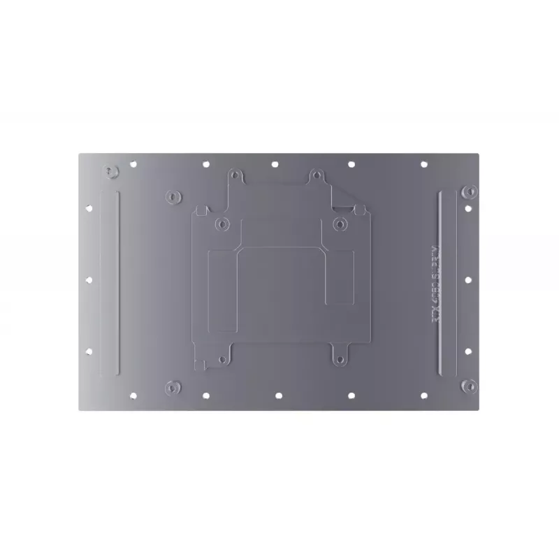 Waterblok + backplate Alphacool Eisblock Aurora acryl aluminium koper transparant