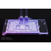 Waterblok + backplate Alphacool Eisblock Aurora acryl aluminium koper transparant