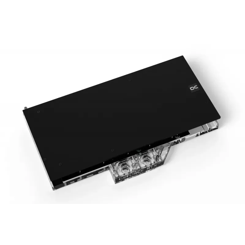 Waterblok + backplate Alphacool Eisblock Aurora acryl aluminium koper transparant