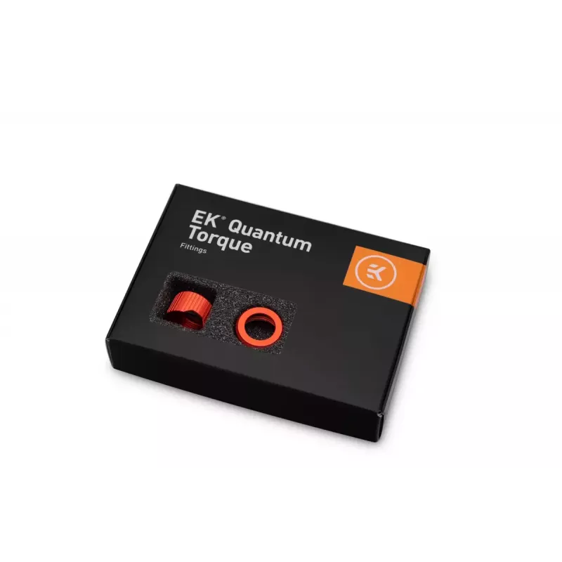 Compressiering EK Water Blocks aluminium rood 6 stuks
