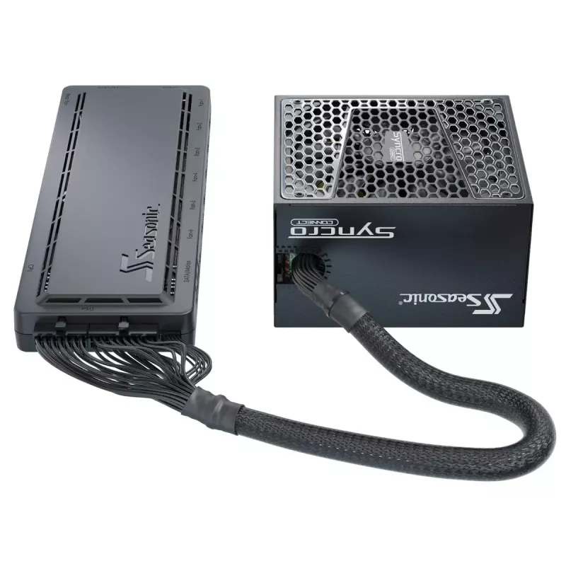 PC-behuizing Seasonic SYNCRO Q704 midi tower zwart