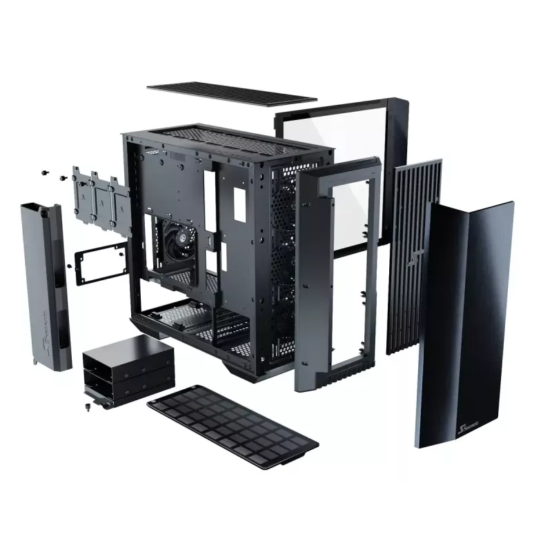 PC-behuizing Seasonic SYNCRO Q704 midi tower zwart