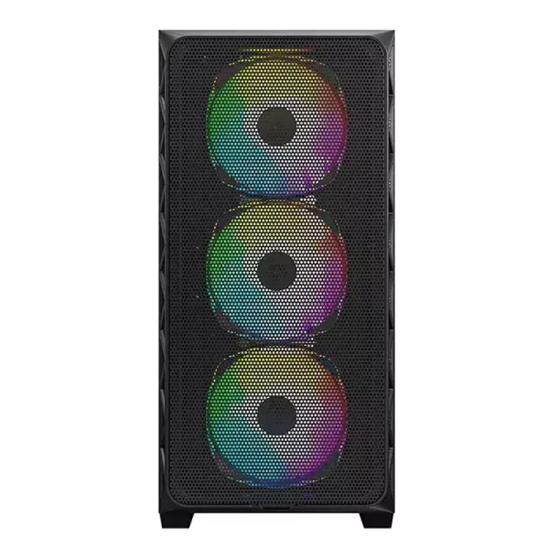 PC-behuizing Montech AIR 903 MAX midi tower zwart