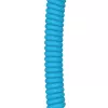 Spiraalkabel USB GLORIOUS GMMK Electric Blue — afneembare toetsenbordkabel, haakse stekkers