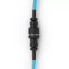 Spiraalkabel USB GLORIOUS GMMK Electric Blue — afneembare toetsenbordkabel, haakse stekkers