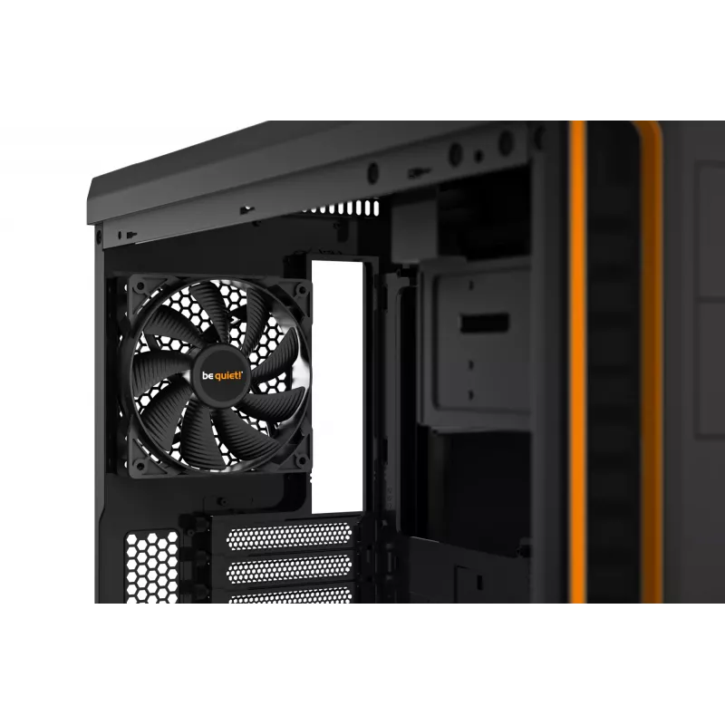 be quiet Pure Base 600 Window midi tower zwart, oranje