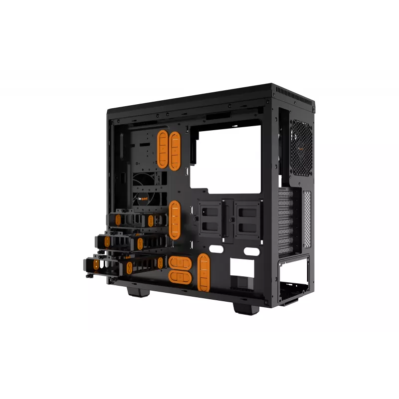 be quiet Pure Base 600 Window midi tower zwart, oranje