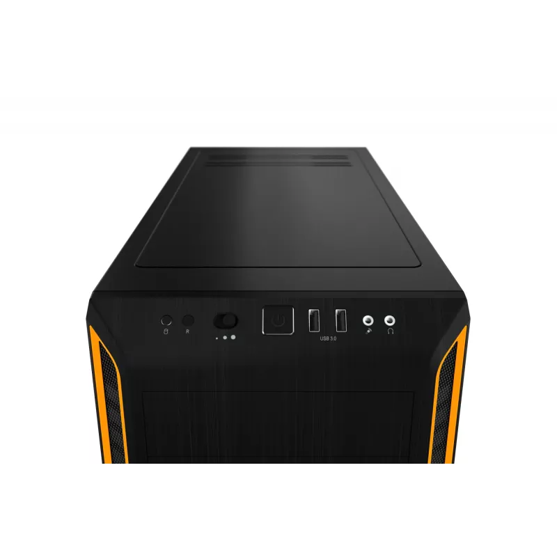 be quiet Pure Base 600 Window midi tower zwart, oranje