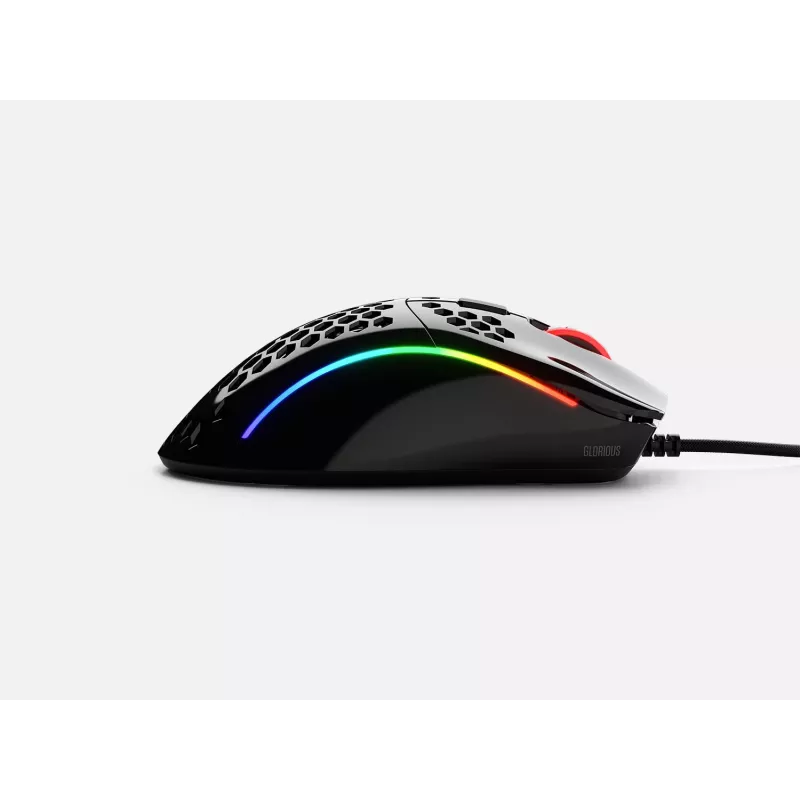 Glorious Gaming Model D- muis voor rechtshandigen, USB Type-A, optisch, 12000 DPI