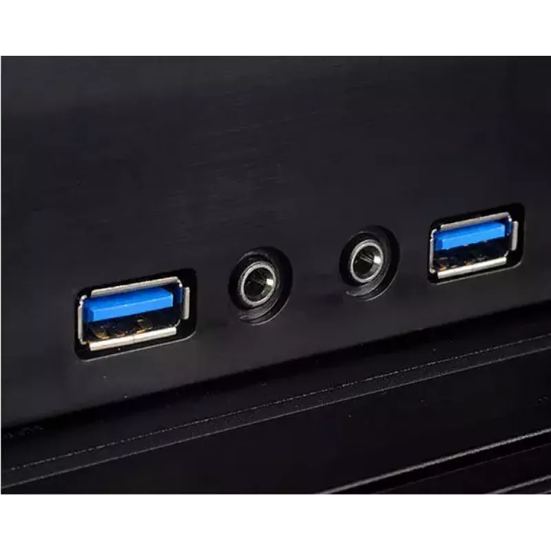 PC-behuizing Silverstone ML04 HTPC zwart