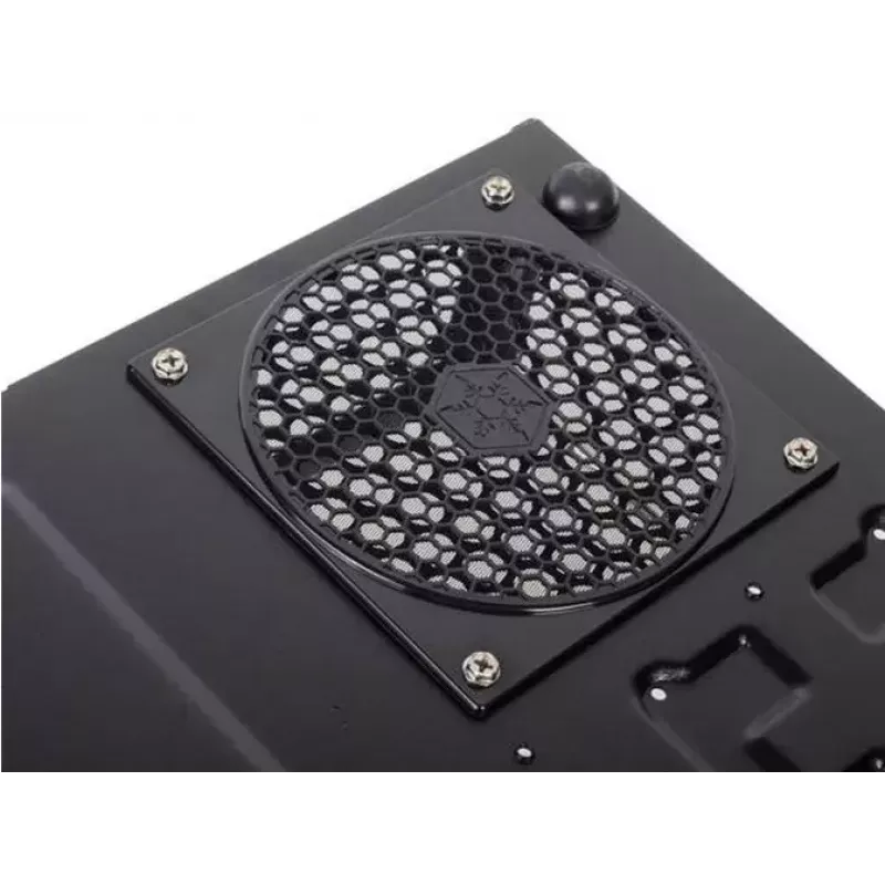 PC-behuizing Silverstone ML04 HTPC zwart