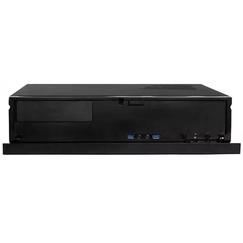 PC-behuizing Silverstone ML04 HTPC zwart