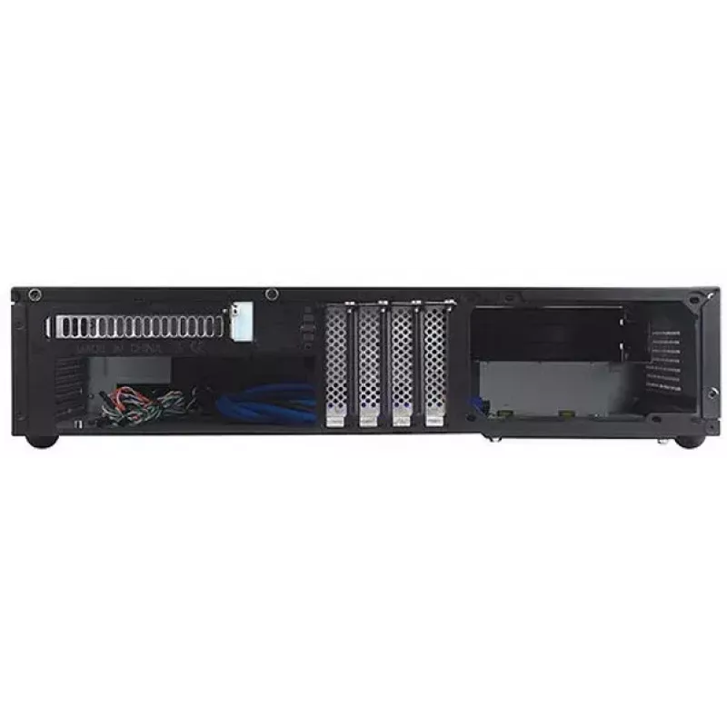 PC-behuizing Silverstone ML04 HTPC zwart