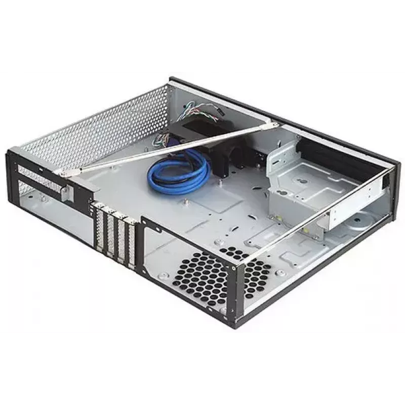 PC-behuizing Silverstone ML04 HTPC zwart