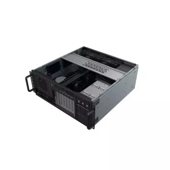Serverrack Silverstone RM46-502-I Zwart ATX 1x80mm-ventilator