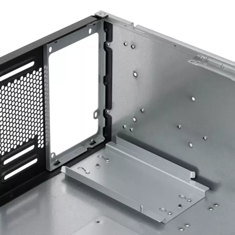 Serverrack Silverstone RM46-502-I Zwart ATX 1x80mm-ventilator