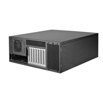 Serverrack Silverstone RM46-502-I Zwart ATX 1x80mm-ventilator