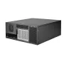 Serverrack Silverstone RM46-502-I Zwart ATX 1x80mm-ventilator