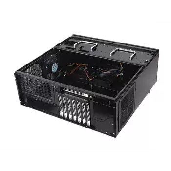 PC-kast Silverstone Grandia GD07 HTPC Zwart
