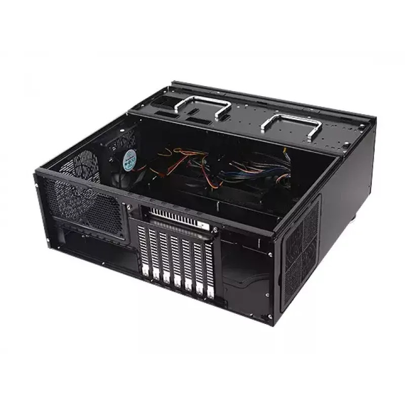 PC-kast Silverstone Grandia GD07 HTPC Zwart