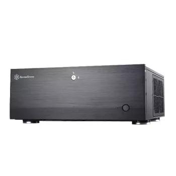 PC-kast Silverstone Grandia GD07 HTPC Zwart