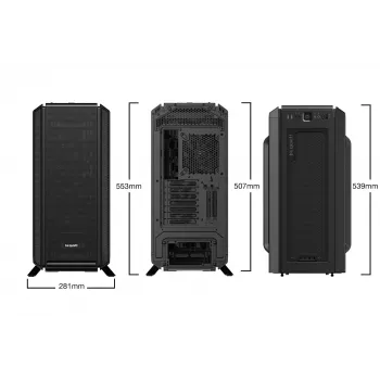be quiet! Silent Base 802 Zwart Midi-Tower