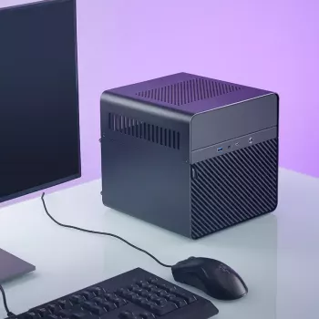 PC-kast Jonsbo N2 Cube Zwart