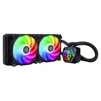 All-in-one vloeistofkoeler Silverstone PF240-ARGB 12 cm zwart